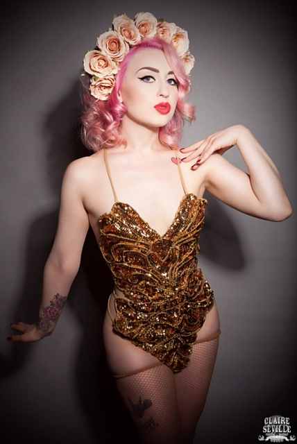 Kitty Petite, alumni of city academy burlesque classes