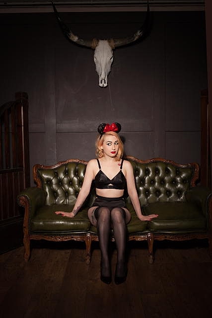 Kitty Harvey, alumni of city academy burlesque classes