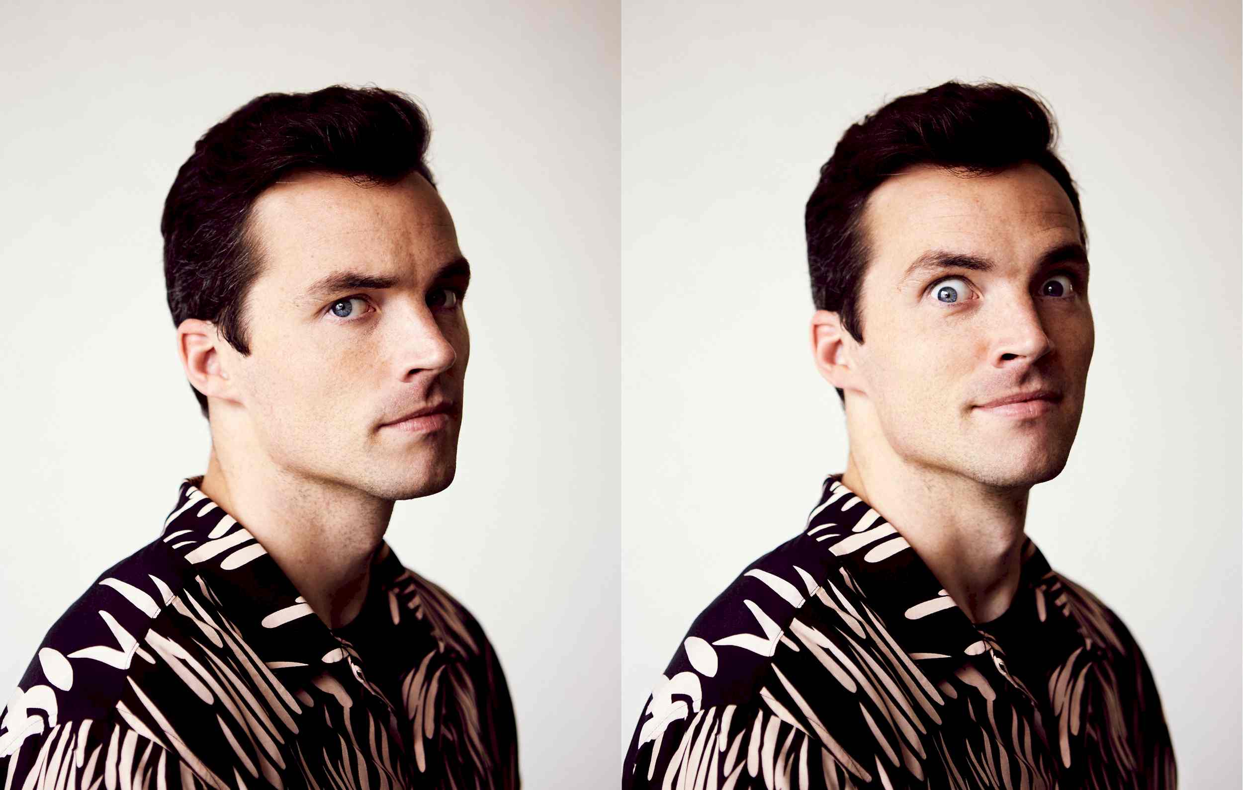 A portrait by Leigh Keily of Ian Harding Leigh Keily portrait of Ian Harding