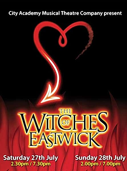 THE WITCHES OF EASTWICK | RIVERSIDE STUDIOS | JUNE 2013 THE WITCHES OF EASTWICK | RIVERSIDE STUDIOS | JUNE 2013